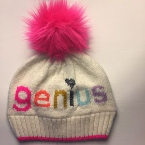 GAP Pom Pom “Genius” Beanie
